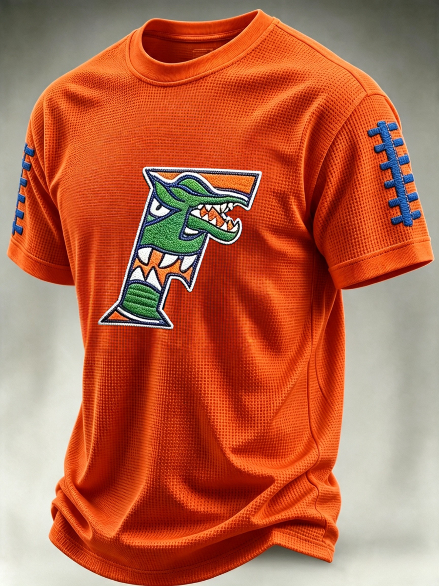 Men's Football Fan Waffle T-Shirt