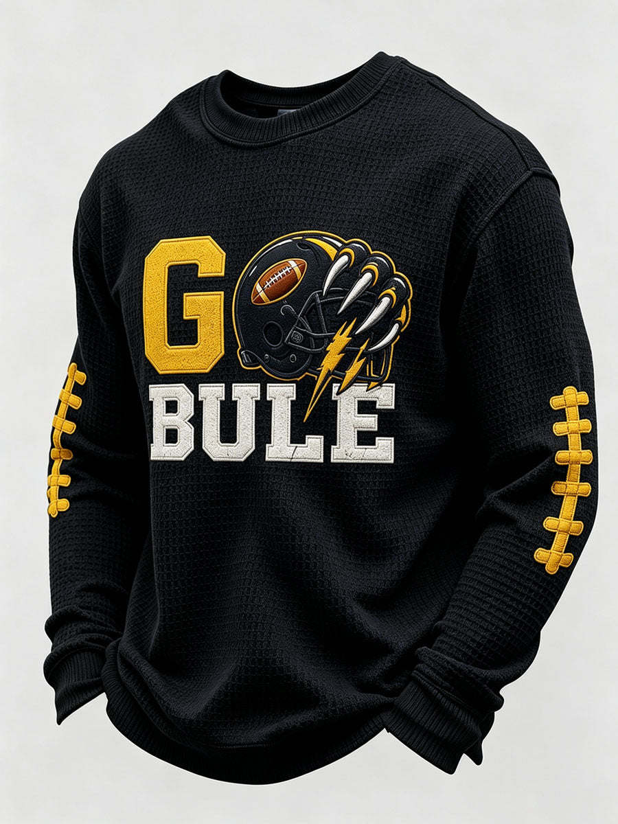 Men'S Rugby Printed Waffle T-Shirt