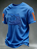 Men's Football Fan Waffle T-Shirt