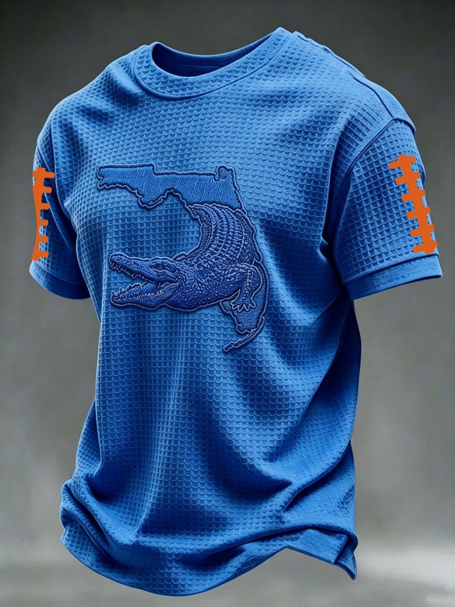 Men's Football Fan Waffle T-Shirt