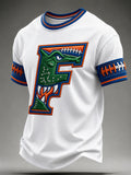 Men's Football Fan Waffle T-Shirt