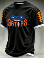 Men'S Football Print Waffle T-Shirt