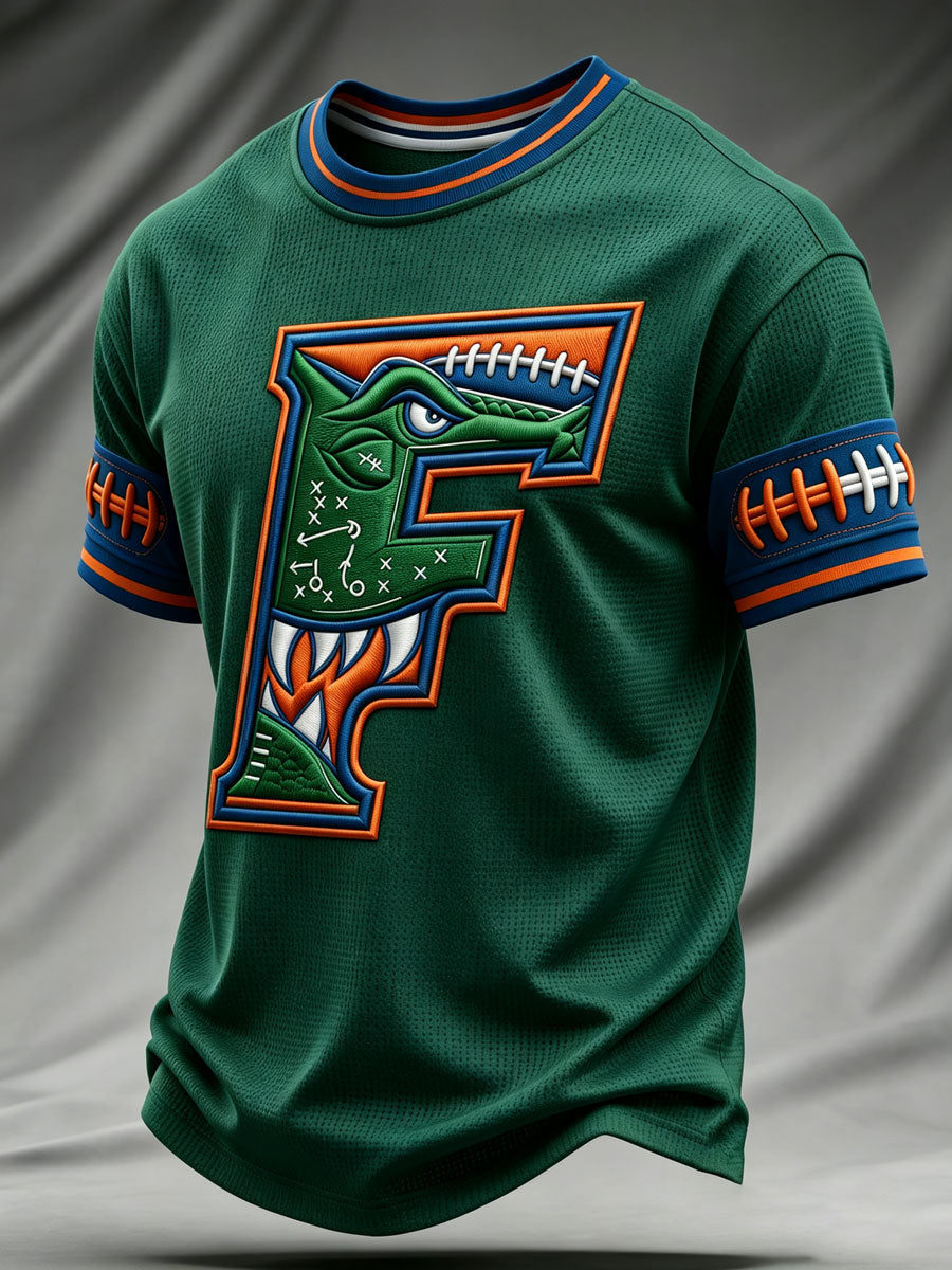 Men's Football Fan Waffle T-Shirt