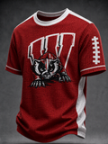Men's Football Fan Waffle T-Shirt