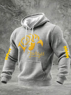 Men'S Football Printed Casual Hoodie