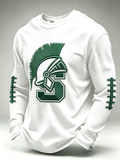 Men'S Retro Football Waffle T-Shirt