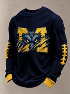 Men's Rugby Pattern Waffle T-shirt