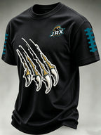 Men'S Football Print Waffle T-Shirt