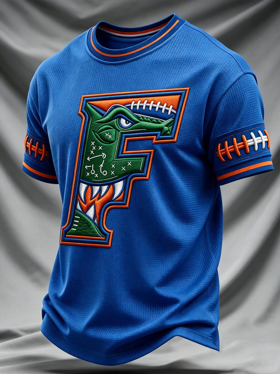Men's Football Fan Waffle T-Shirt