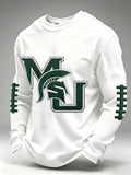 Men'S Retro Football Waffle T-Shirt