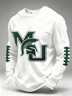 Men'S Retro Football Waffle T-Shirt