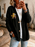 Women's University Football Fan Cardigan