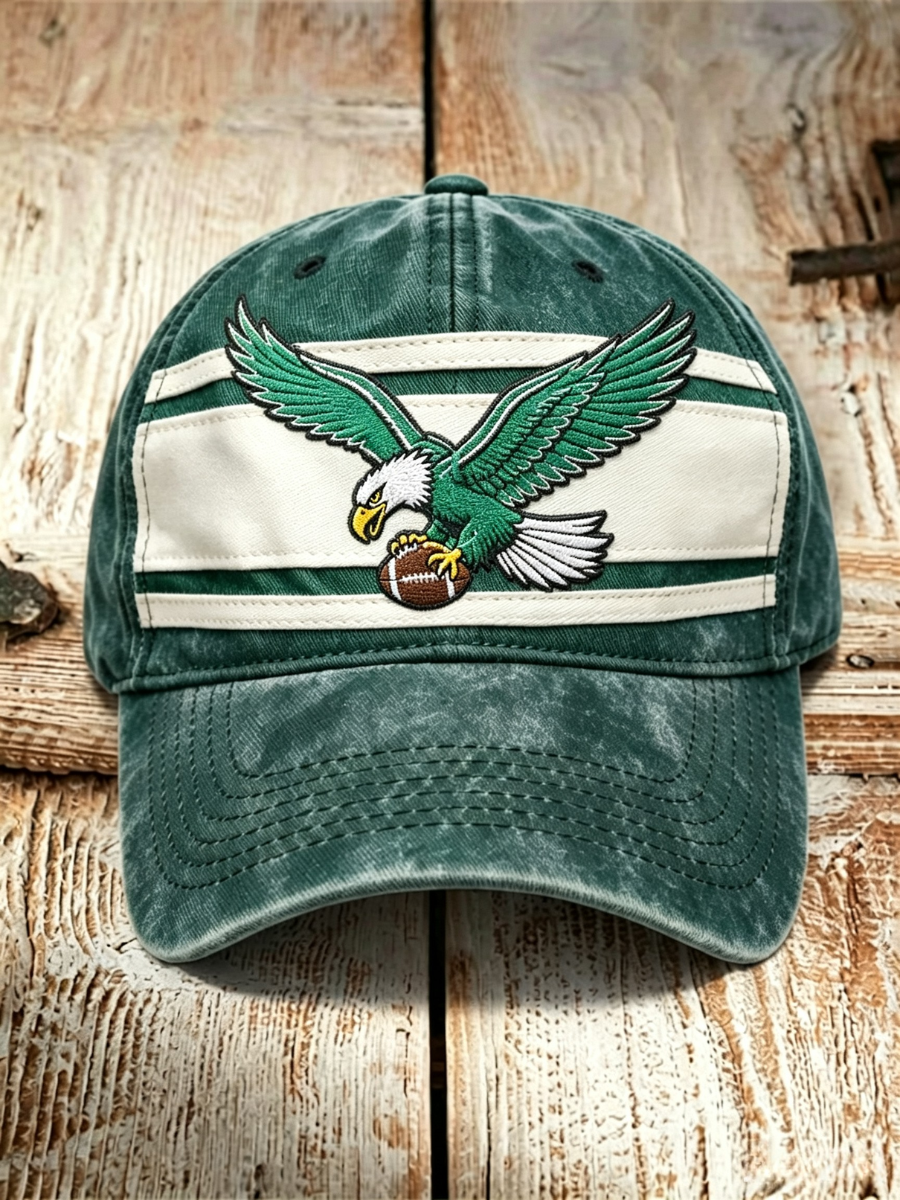 Unisex Football Printed Casual Hat