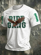 Men'S Football Print  T-Shirt