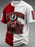 Men's Football Fan Waffle T-Shirt