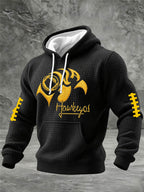 Men'S Football Printed Casual Hoodie