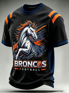 Men'S Football Fan Waffle T-Shirt