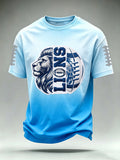 Men's Football Printed Short-Sleeve T-Shirt