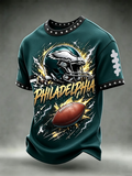 Men's Football Printed Short-Sleeve T-Shirt