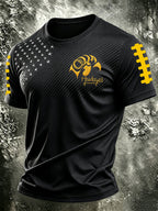 Men's Football Printed Short-Sleeve T-Shirt