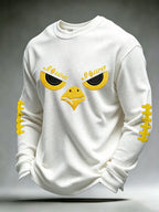 Men'S Football  Printed Waffle T-Shirt