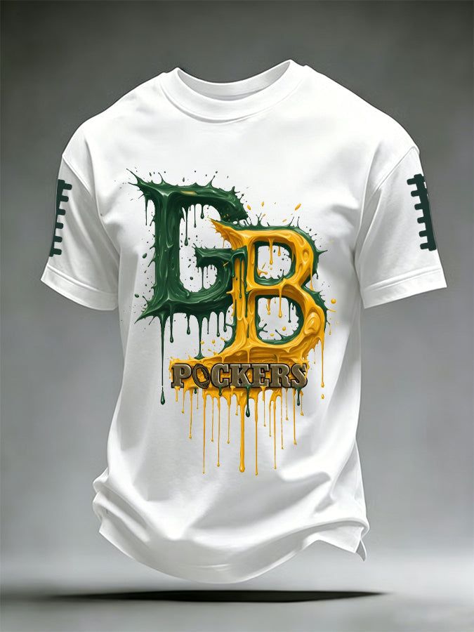 Men's Football Printed Short-Sleeve T-Shirt