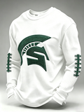 Men'S Retro Football Waffle T-Shirt