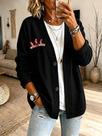 Women'S Football Fan Cardigan