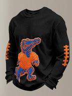 Men's Football Print Waffle T-shirt
