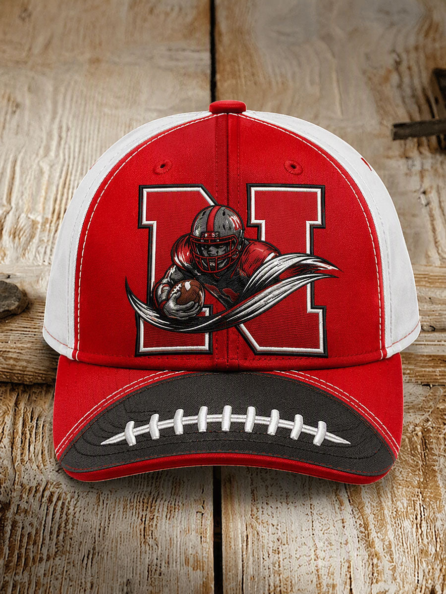 Unisex football Printed Baseball Cap