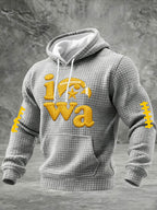 Men'S Football Printed Casual Hoodie
