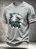 Men's Football Printed Short-Sleeve T-Shirt