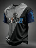Men's Football Printed Short-Sleeve T-Shirt
