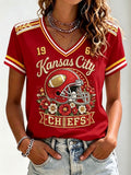 Women'S  Football Fan T-Shirt