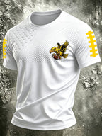 Men's Football Printed Short Sleeve T-shirt