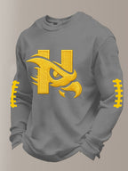 Men'S Football  Printed Waffle T-Shirt