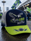 Neutral football printed casual hat