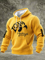 Men'S Football Printed Casual Hoodie