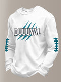 Men'S Football  Printed Waffle T-Shirt