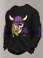 Men'S Football  Printed Waffle T-Shirt