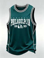 Men'S Football Printed Vest