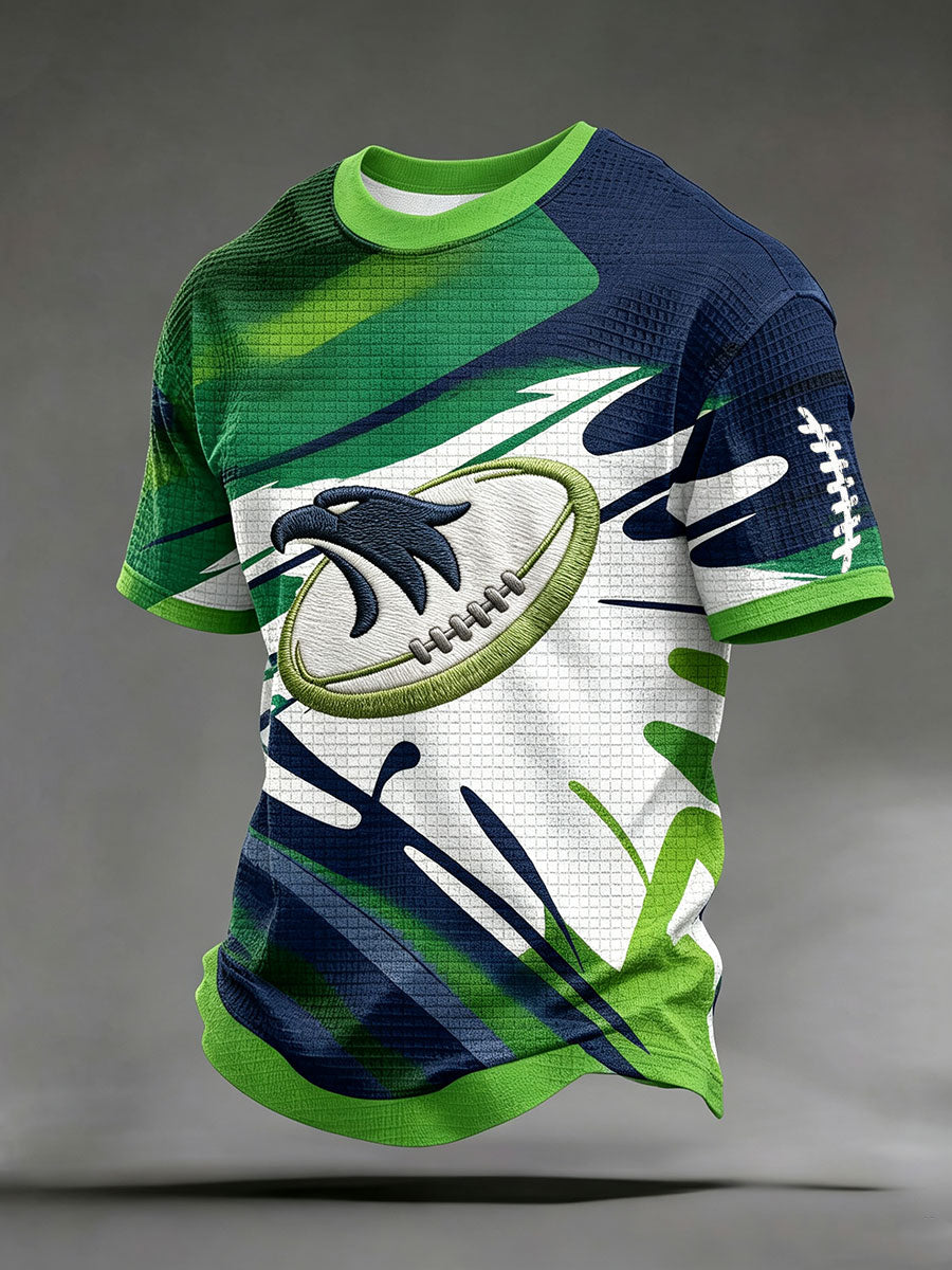 Men's American football Waffle T-Shirt