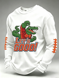 Men's Rugby Pattern Waffle T-shirt