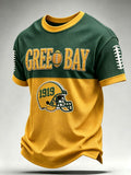 Men'S Football Fan Waffle T-Shirt