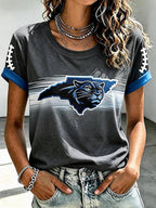 Women'S Sports Gradient Football T-Shirt
