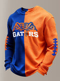 Men'S Football Print Waffle T-Shirt