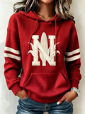 Women's Football Print Sweatshirt