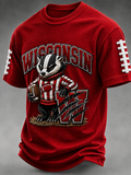 Men's Football Fan Waffle T-Shirt