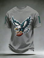 Men's Football Printed Short-Sleeve T-Shirt